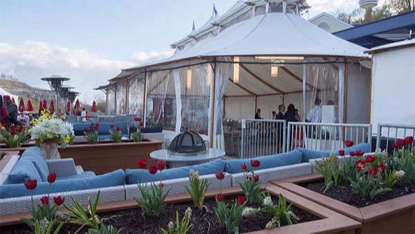 Hornblower Patio Private Event Tent